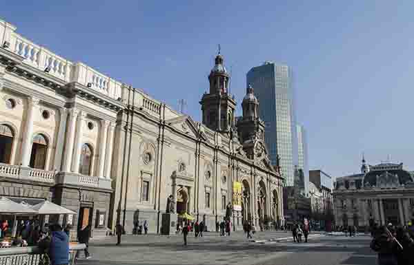 92 - Chile - Santiago de Chile - catedral de Santiago